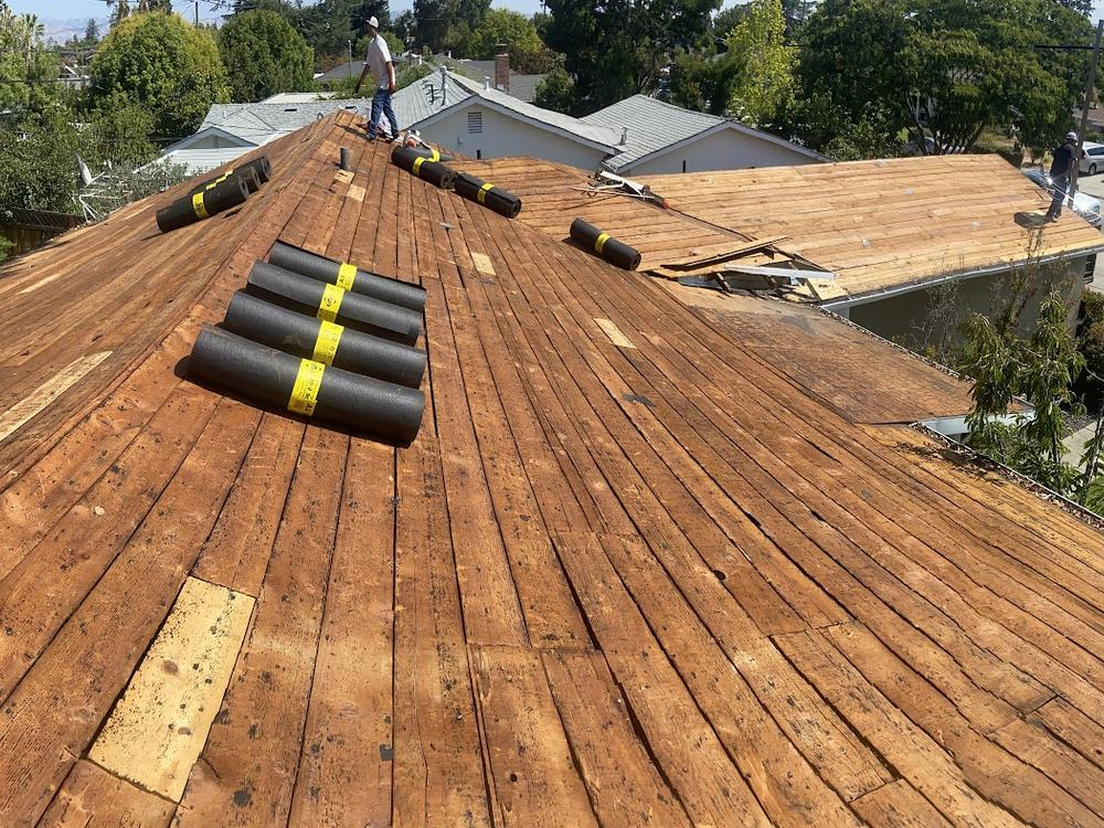 Recent work by Stars and Stripes Roofing/24 hr emergency services